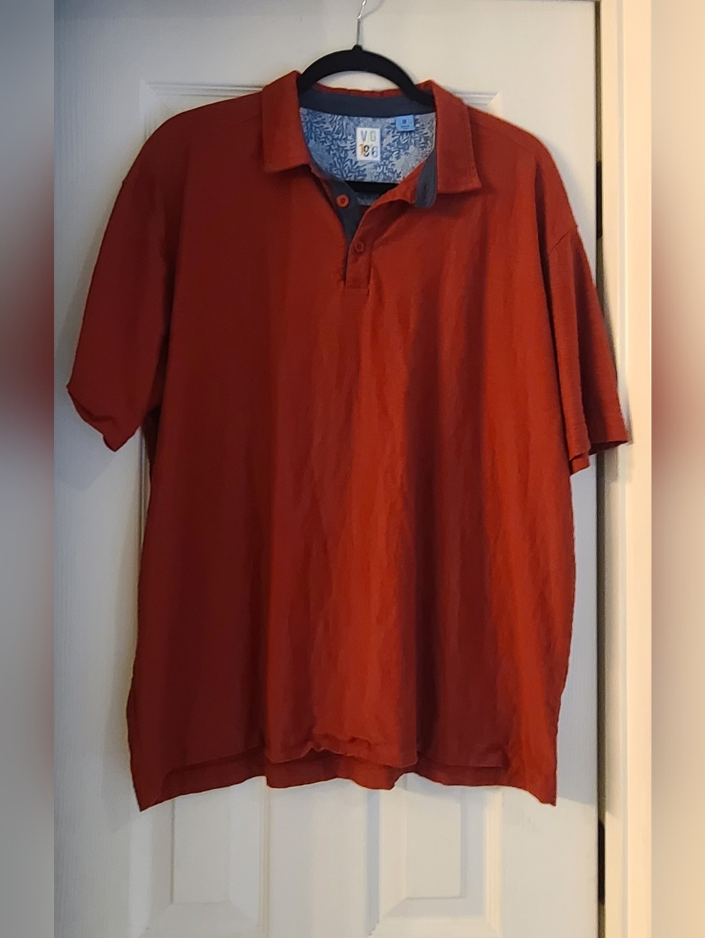 Vtg 1946 Men's Red Polo Shirt Med